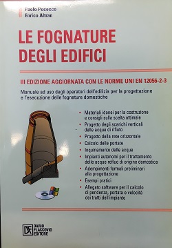 Le Fognature degli edifici Paolo Pocecco Enrico Altran Dario Flaccovio Editore